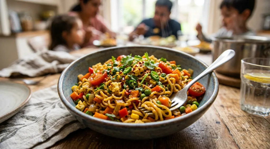 15-Minute Maggi Upgrade – My Family's Masala Twist